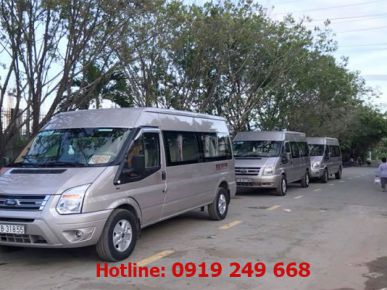 Thuê xe du lịch 16 chỗ đi Đồng Tháp