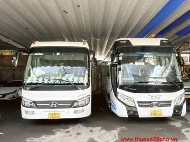Cho thuê xe 29 chỗ tại Tp.HCM chất lượng, uy tín