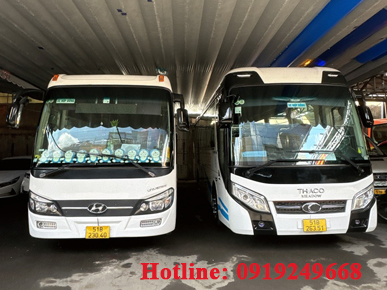 Cho thuê xe 29 chỗ tại TP.HCM giá tốt, uy tín
